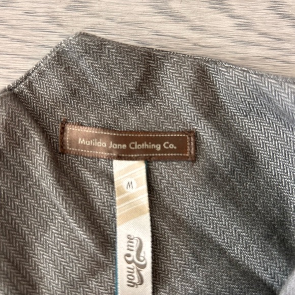 Matilda Jane You and Me Harriett Zippered A-Line Skirt Size M Patterned - Picture 4 of 6